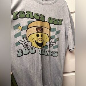 Gray Kids Graphic T-Shirt